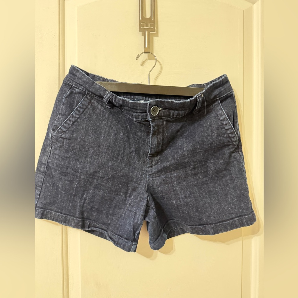 Liz Claiborne Dark Blue Jean Shorts